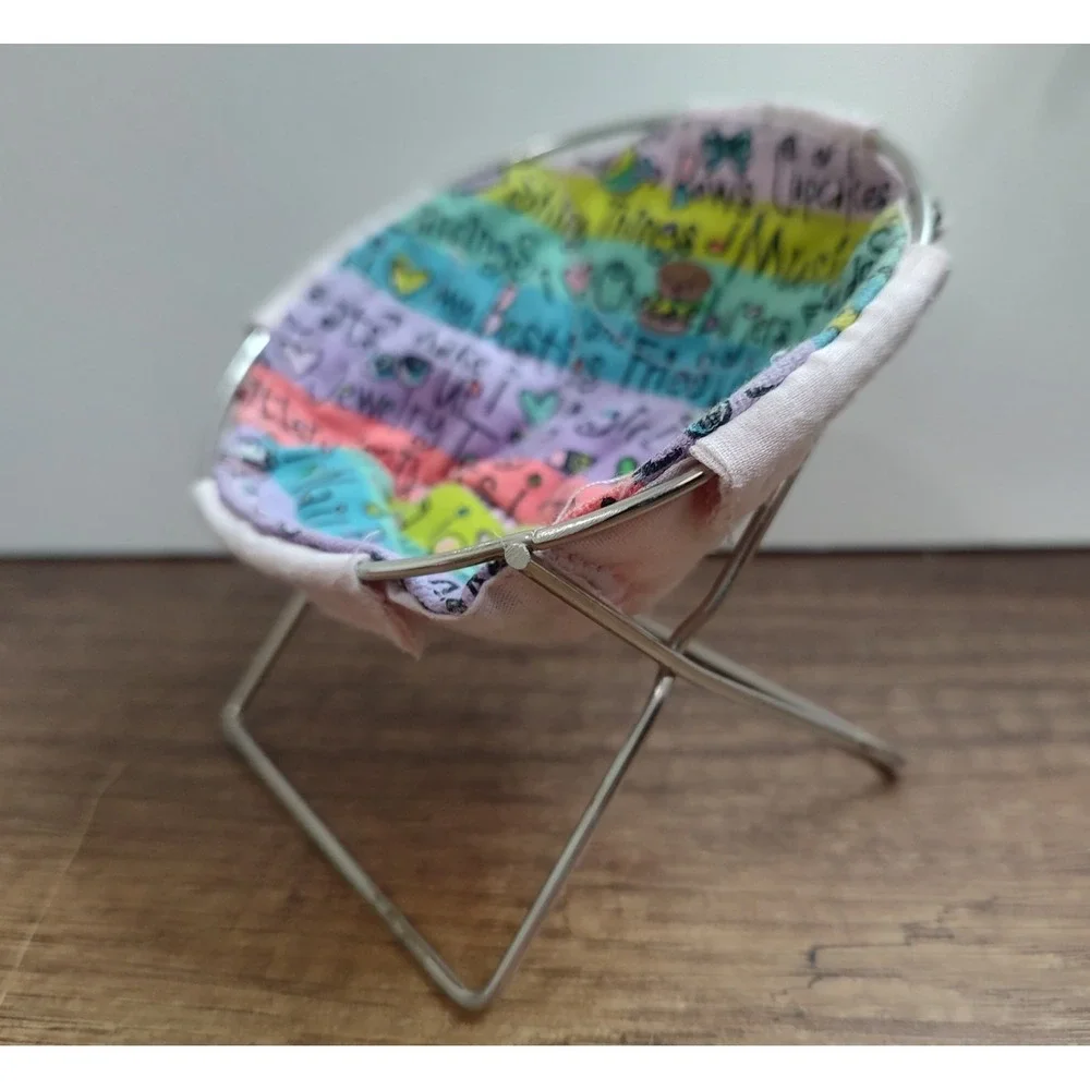 Fashion Doll Size Papasan Round Chair Z29